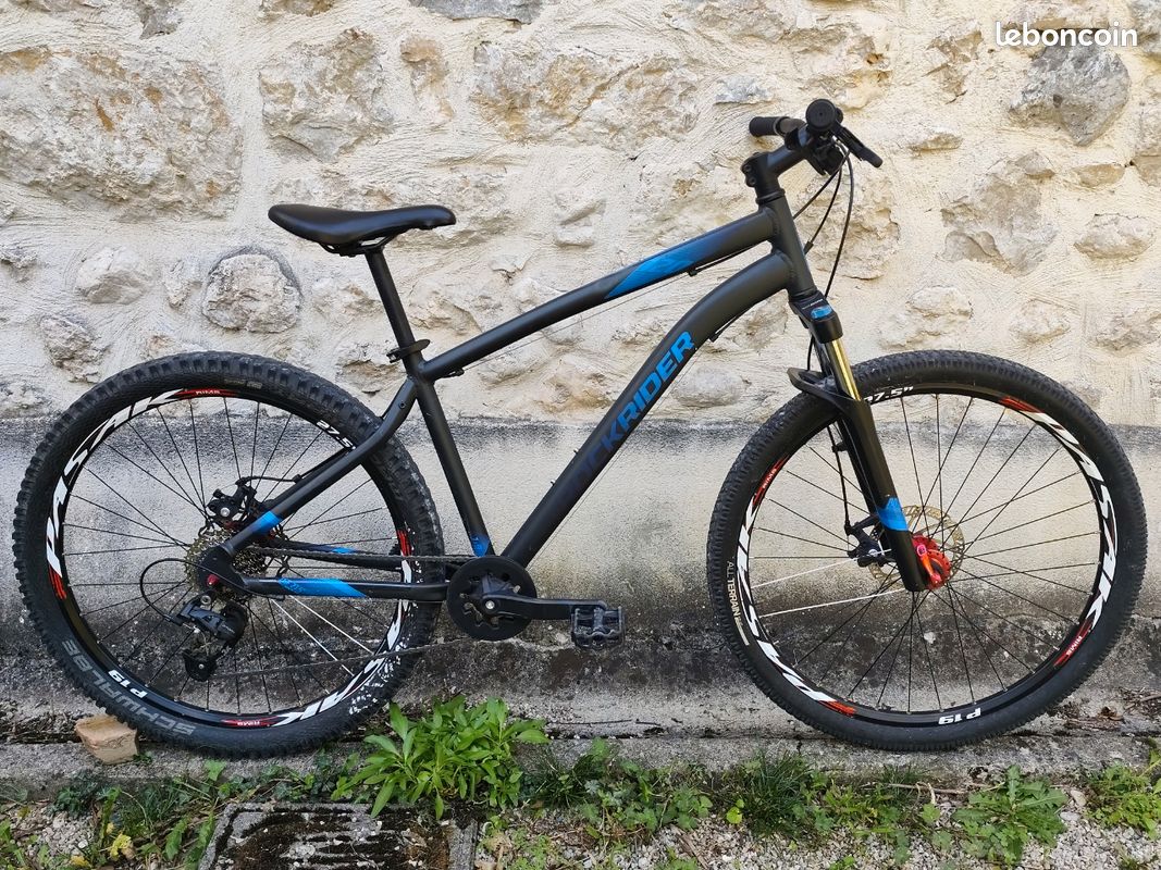 St 120 Vtt Tout Suspendu Decathlon Vélo VTT Tout Terrain Rockrider