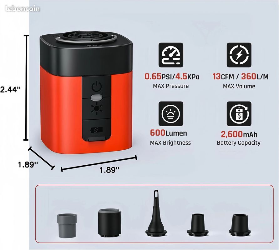 Mini pompe à air pour gonflables, petite pompe à Cameroon