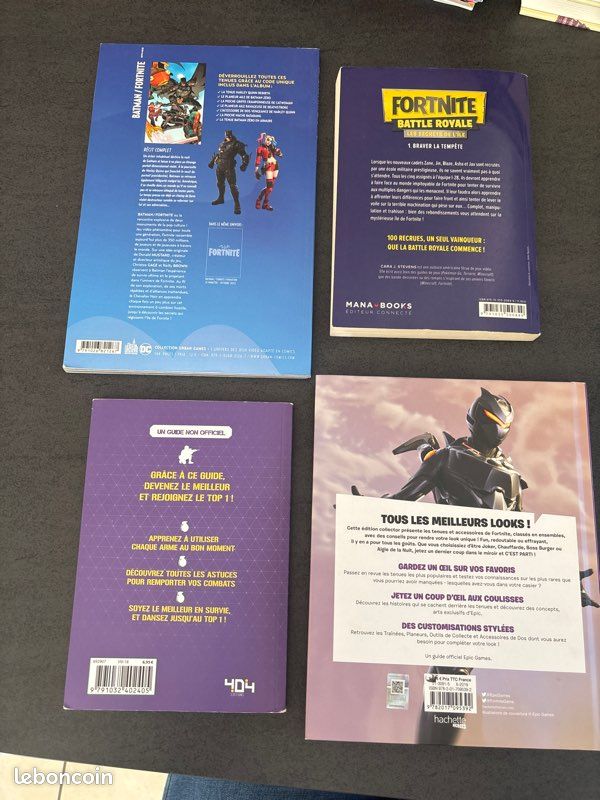 Lot de 4 livres Fortnite (image 2)