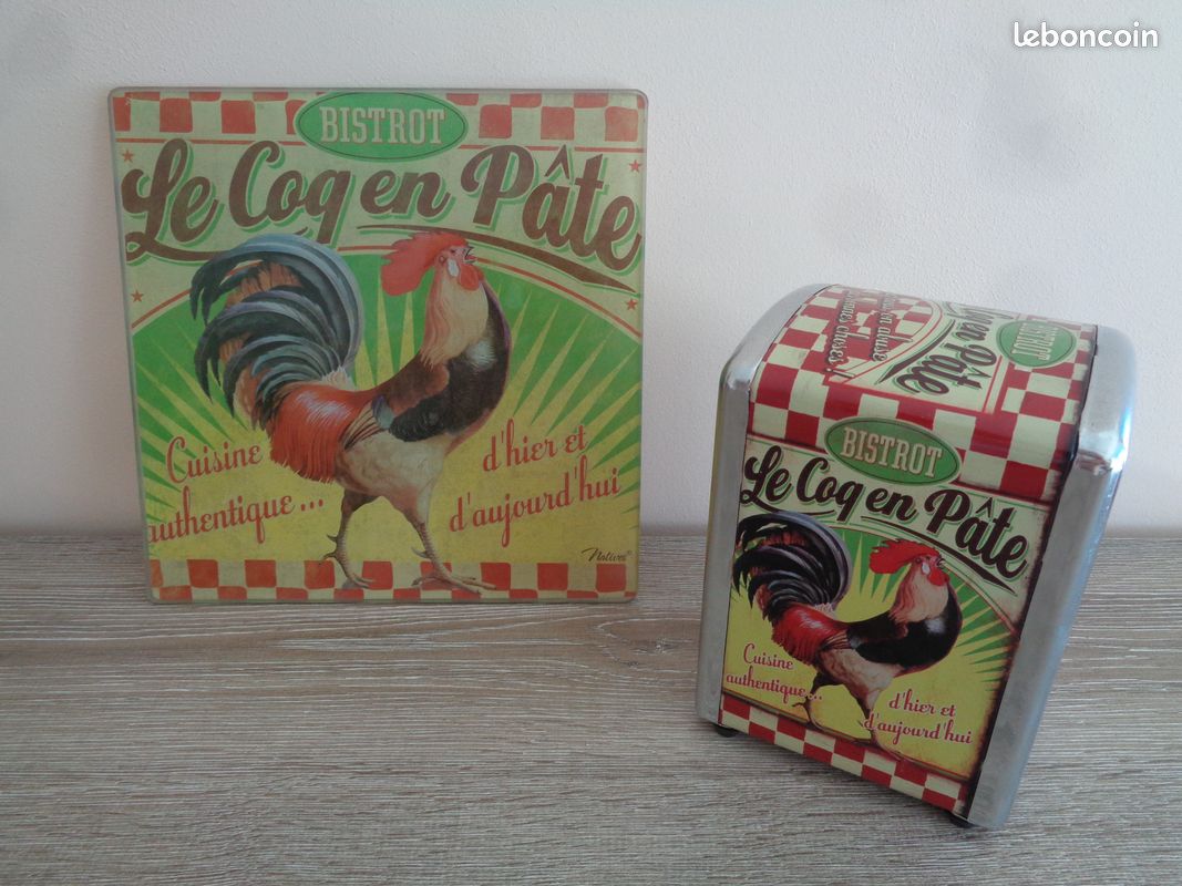 Boccsty Lot De 2 Dessous De Plat En Forme De Coq Pour