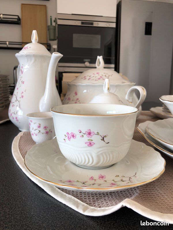Set entier porcelaine pour 12 personnes 84 pièces (image 6)