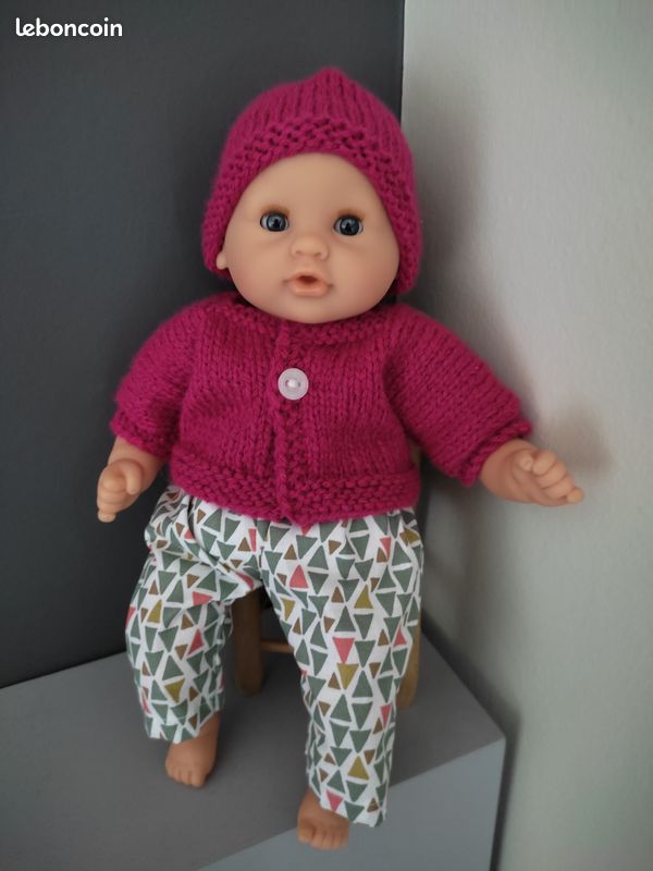 Vêtements Habit neuf pour poupon 30 cm style Corolle Pantalon