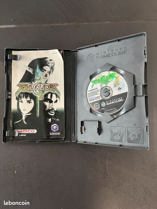 Jeu Soulcalibur II (Choix Des Joueurs) - Nintendo GameCube - Version PAL Française - Occasion