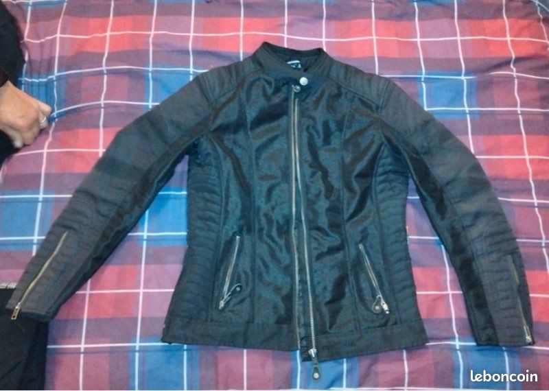 Veste moto d’été femme (image 1)