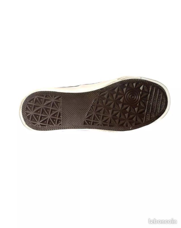 Baskets chaussures sans lacet Tams slip-on Grise Taille 28 garçon (image 4)