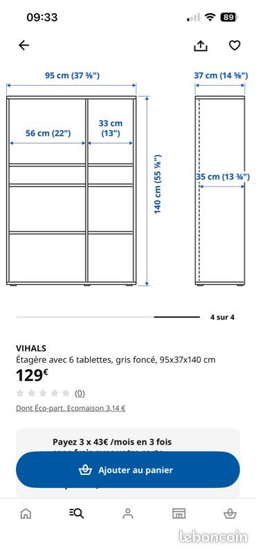 Armoire IKEA VIHALS (image 3)