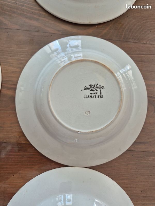 5 assiettes creuses + 1 assiette plate (image 12)