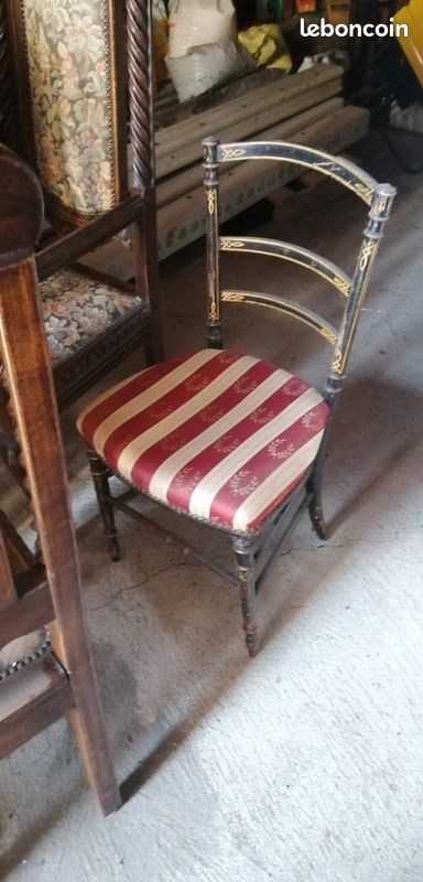 3 chaises Napoléon 3 (image 1)