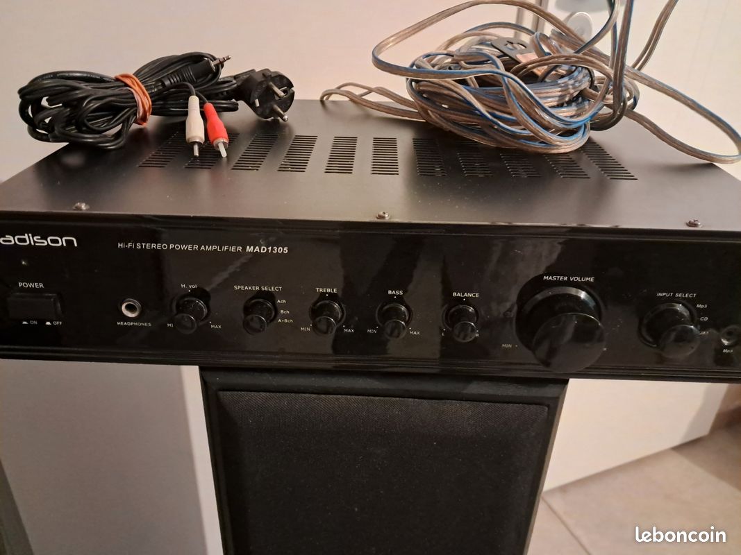Ampli et enceintes Madison/ Magnat (image 4)
