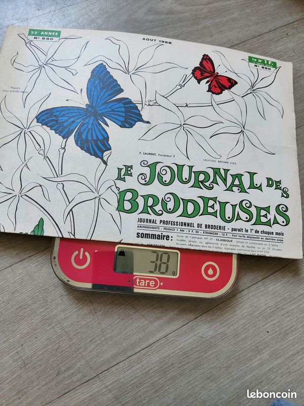 Le journal des brodeuses / aout 1968 (image 6)