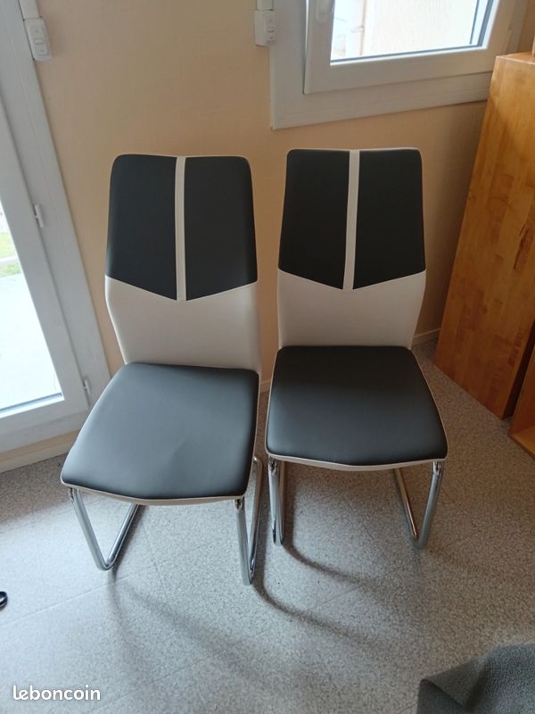 Lot 2 chaises (image 1)