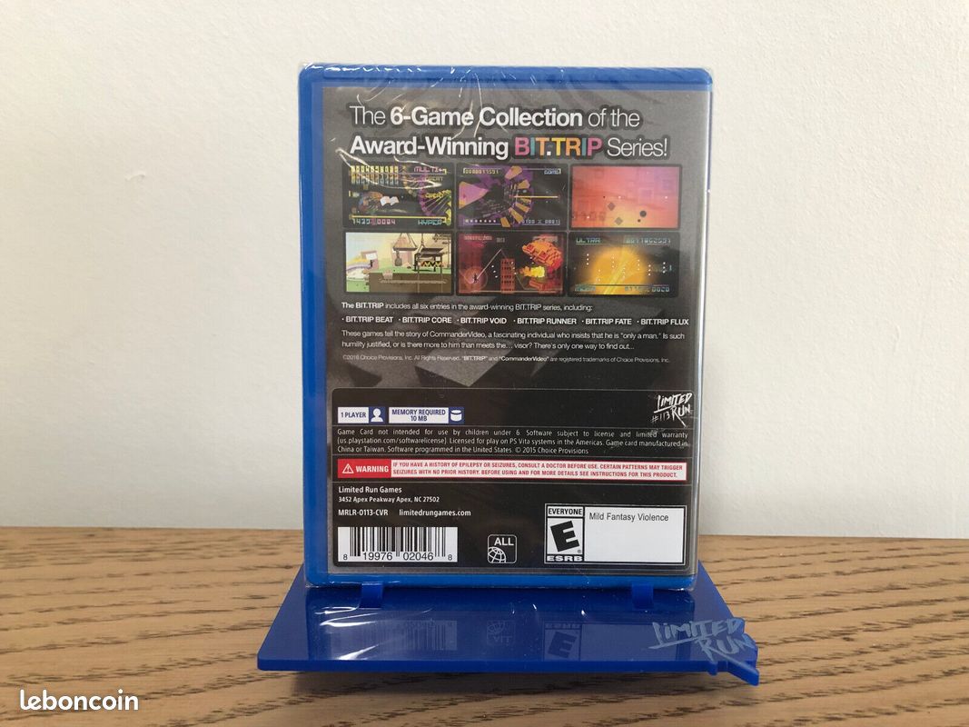 Bit Trip Runner 2 Limited Run Games PS Vita BRAND NEW SEALED FREE SHIPPING