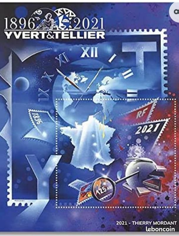 Catalogue de cotation des Timbres De France 1896_2021 de YVERT & TELLIER (image 3)