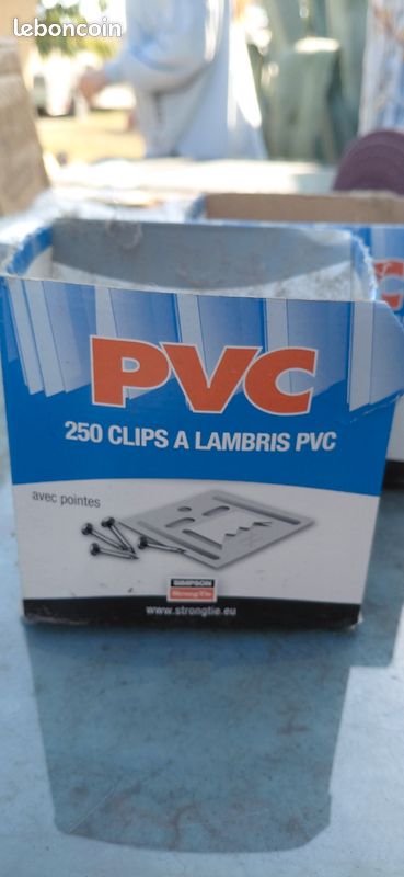Lot de 2 boites Clips lambris pvc (image 3)