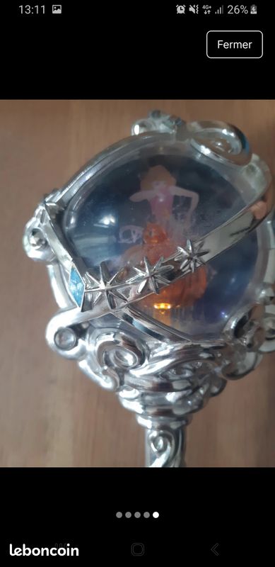 Baguette lumineuse Cendrillon disney (image 3)
