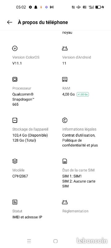 Oppo A72 128GO (image 2)