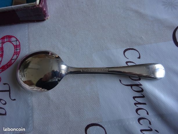 Cuillères à Glace Butler EPNS Argentées - Métal Argenté Angleterre