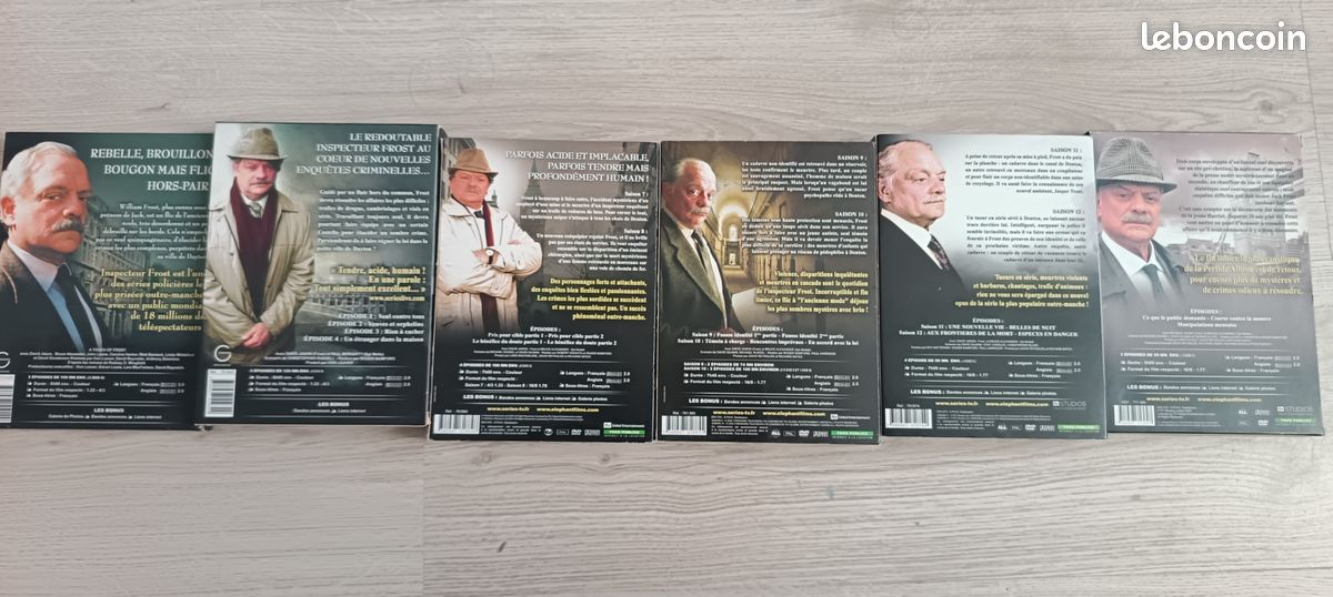 Plusieurs saisons de la série Inspecteur Frost en DVD (image 2)