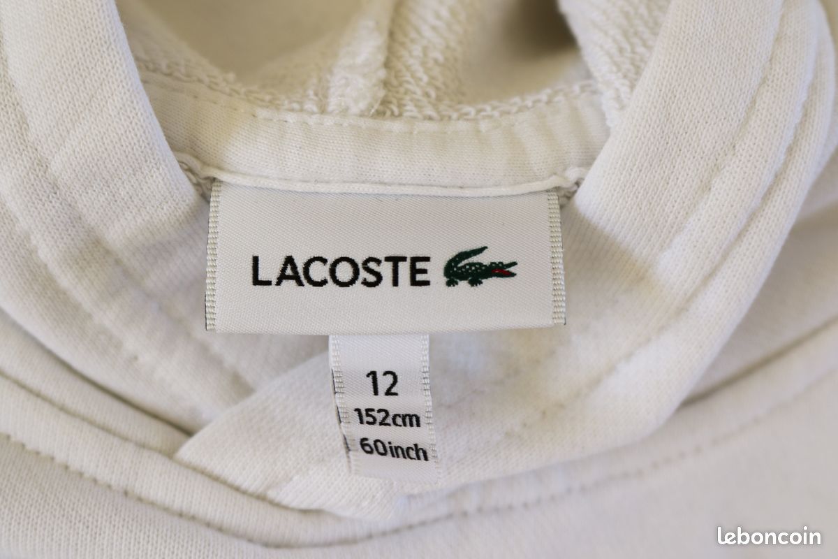 Sweat LACOSTE 12 ans (image 6)