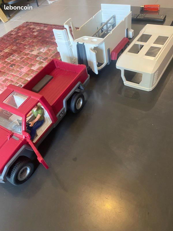Pickup avec remorque pour cheval Schleich (image 2)