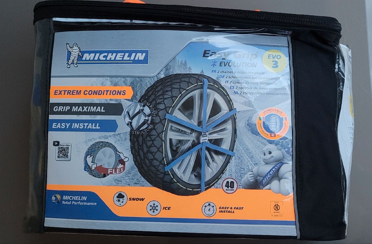 Chaines neige composite Michelin easy grip évolution 3