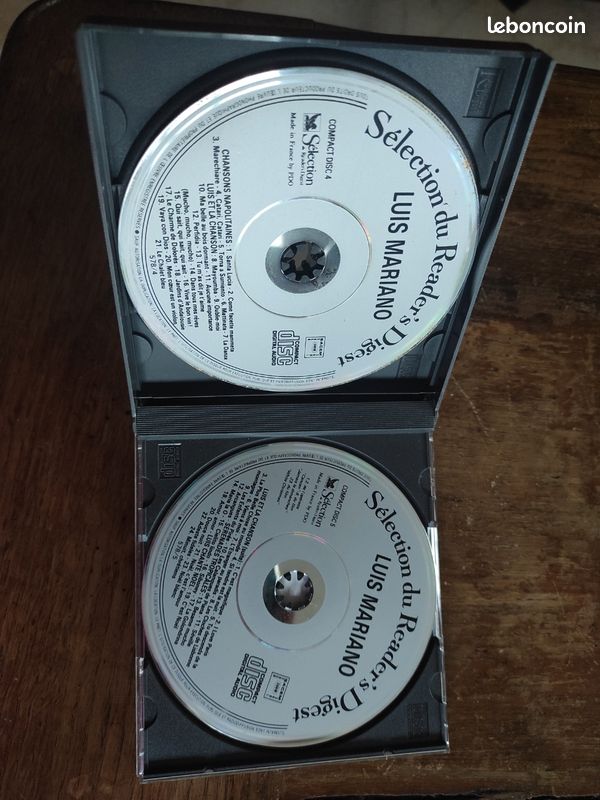 Coffret 5 CD Luis Mariano (image 5)