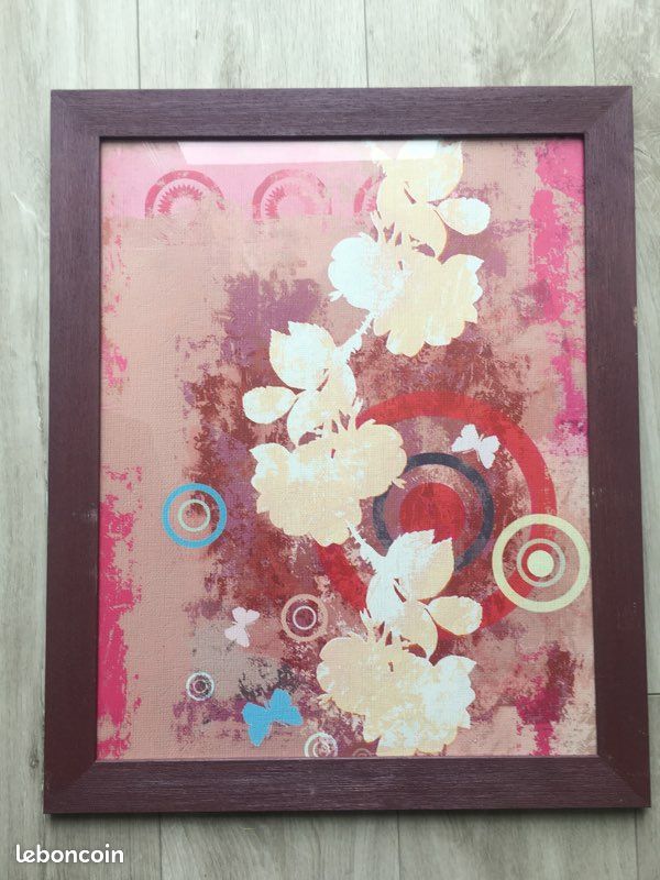Cadre violet 46,5x56,5 cm (image 1)