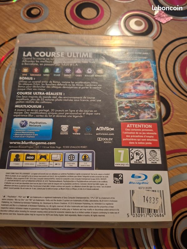 Jeux ps3 blur (image 4)