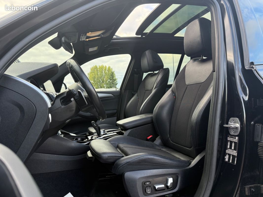 BMW X3 G01 LCI 18d 150ch BVA8 M Sport TOIT OUVRANT CARPLAY CAMERA360° GARANTIE 12 MOIS EUROPE (image 11)