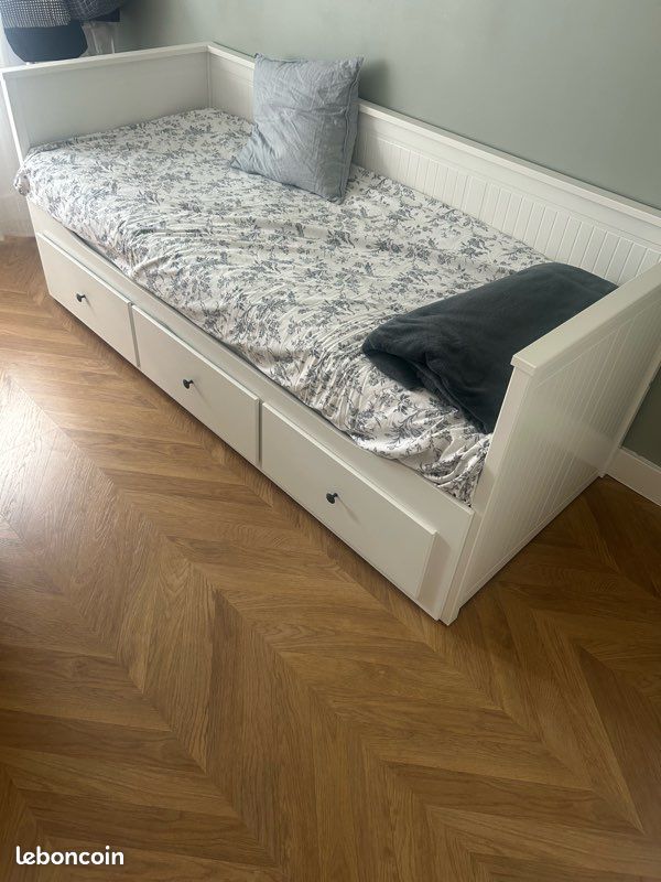 Lit banquette 2 places Hemnes IKEA (image 5)