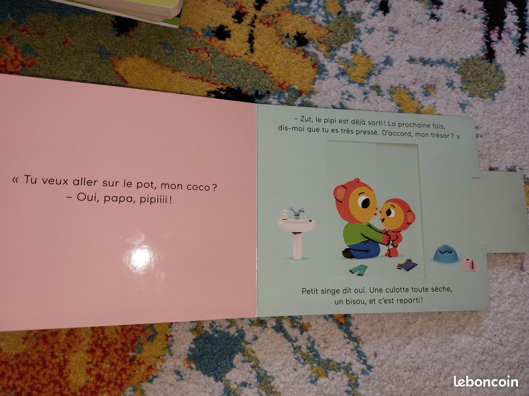 Livre pour Enfant, Sur le Pot collection Les Minousses (image 3)