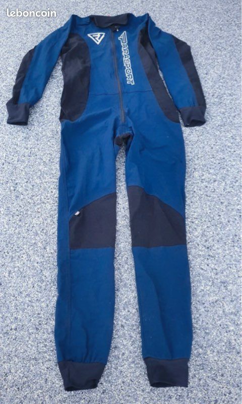 Tenue Windproof Spandex Parachute Combinaison De Parachutisme Pro - Taille Large - Pour Saut Et Soufflerie - Neuf Sous Emballage Ecusson Ski