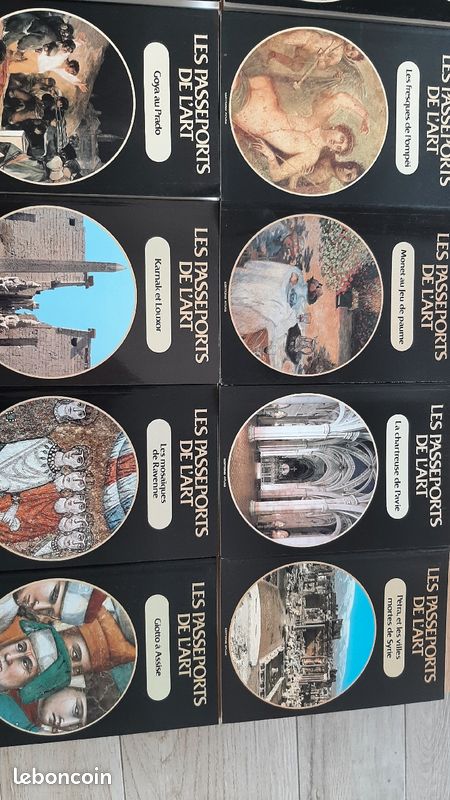 Lot de 43 livres les passeports de l'art édition Atlas (image 6)