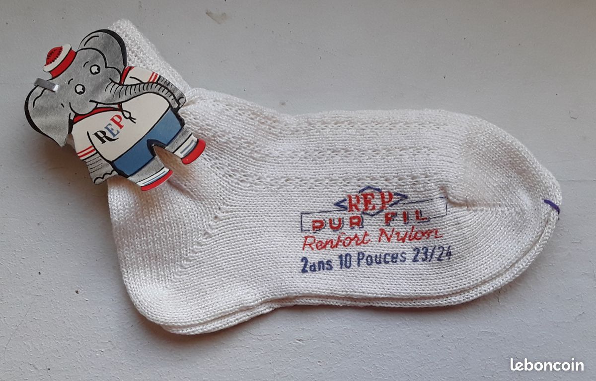 Chaussettes enfant coton (image 1)
