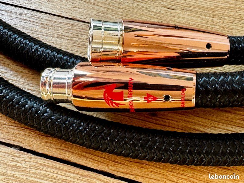 Câble XLR Alef Assoluto Black Series – 1,2 Mètre, Occasion