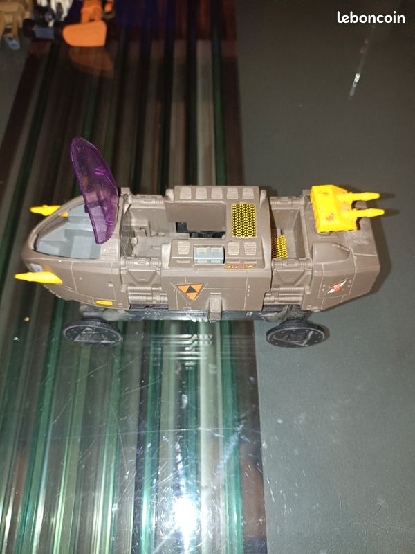 Station Base StarCom Coleco 1988 + Véhicule Avec 2 Figurines - Vintage Occasion