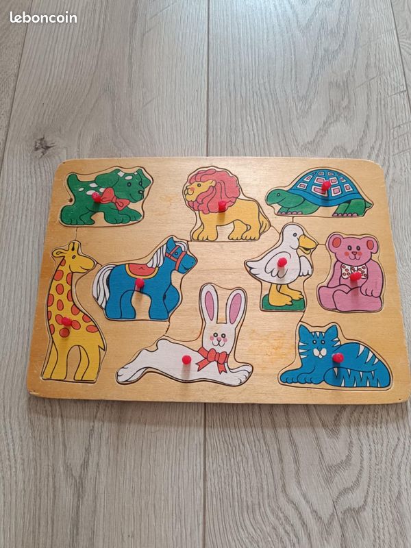 Lot 3 puzzles bois (image 2)