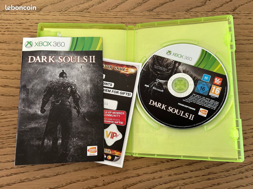 Jeu Dark Souls II Pour Xbox 360 - Version Française, Très Bon état (vendeur Pro)