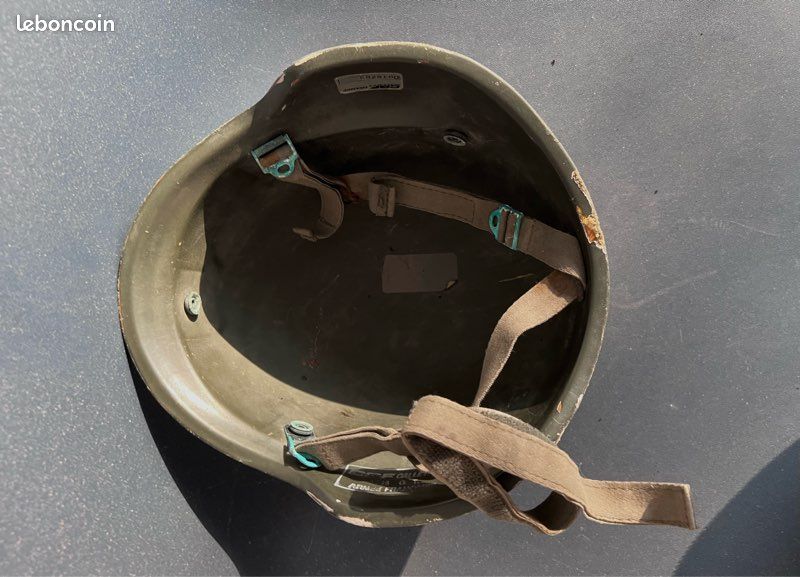 Casque balistique original de l’armée française, fabriqué par CGF Gallet (image 9)