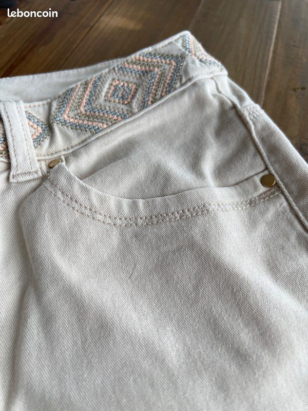 Pantalon droit scottage (image 3)