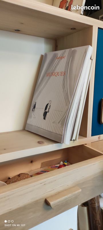 Belle bibliothèque bleue (image 4)
