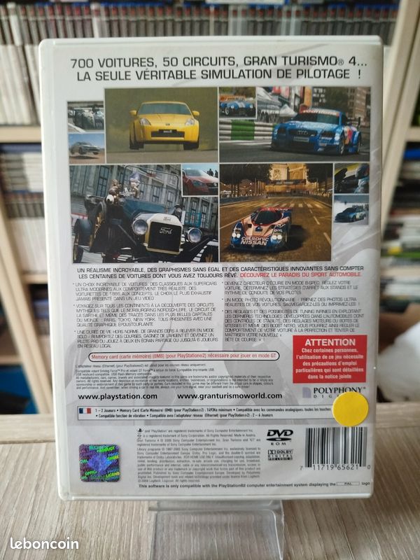 JEU SONY PLAYSTATION 2 Groove Rider Slot car Racing avec notice PS2 PAL