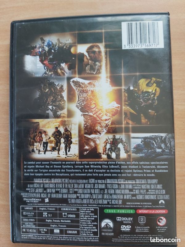 DVD Transformers 2 (image 2)