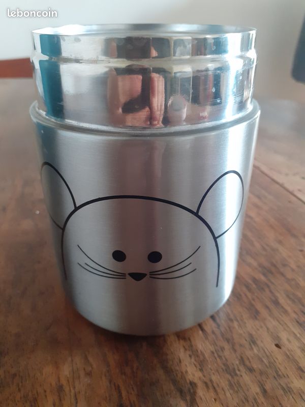 Boite à repas bébéisotherme Lassig inox (image 3)