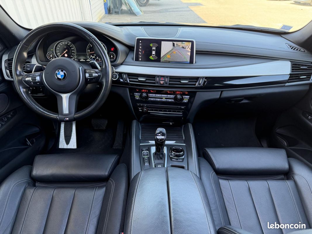 BMW X6 F16 M50d 381ch M PERFORMANCE CARBONE | TOIT OUVRANT | ATTELAGE | CAMERA 360 (image 26)