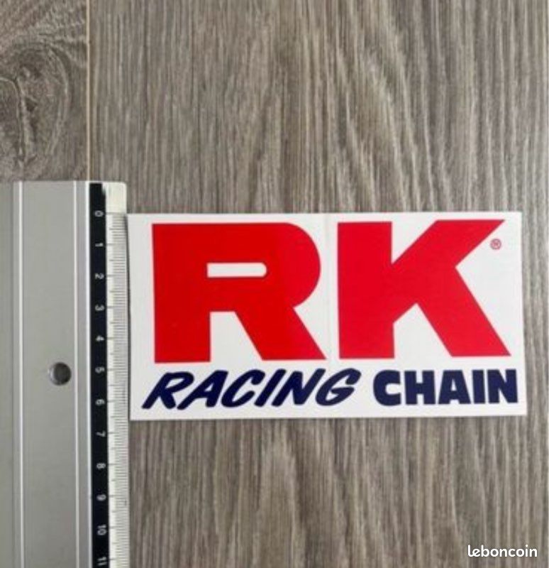 Autocollant RK RACING CHAIN (image 1)