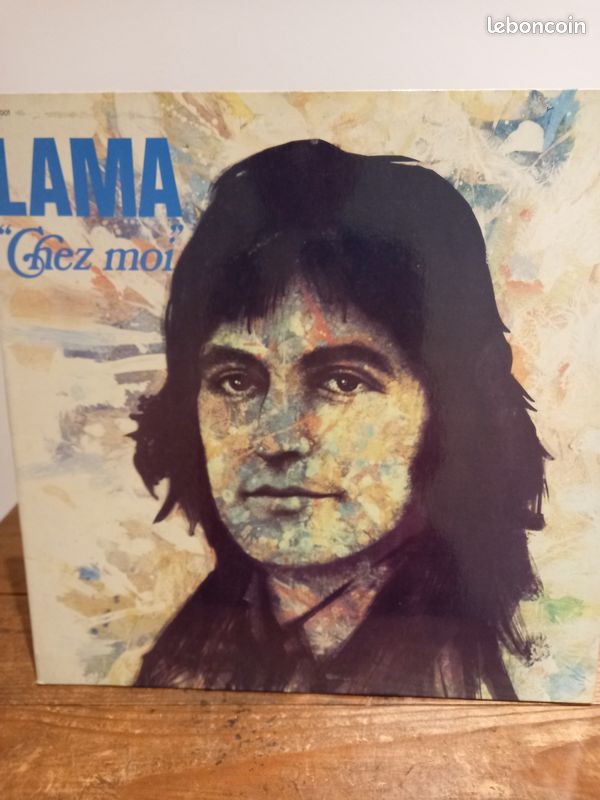 Disque 33T vinyle SERGE LAMA "Chez moi" (image 1)