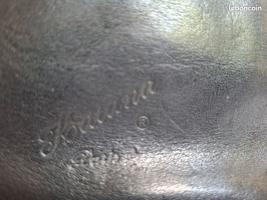 Sac à main cuir KATANA , 2 compartiments, avec poignée. Vintage (image 4)