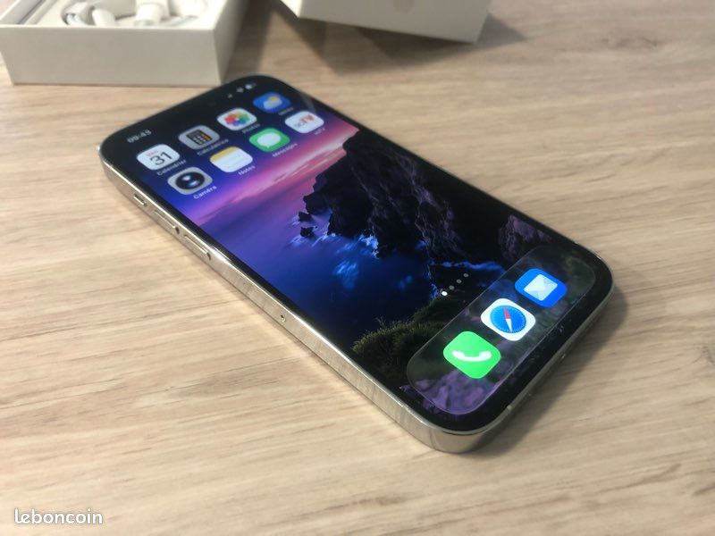 APPLE iPhone 14 Pro 128GB Silver - Excellent état (image 3)