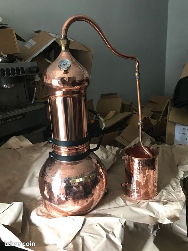 Alambic cuivre colonne 100 litres livré sous 48H/72H en stock (image 5)